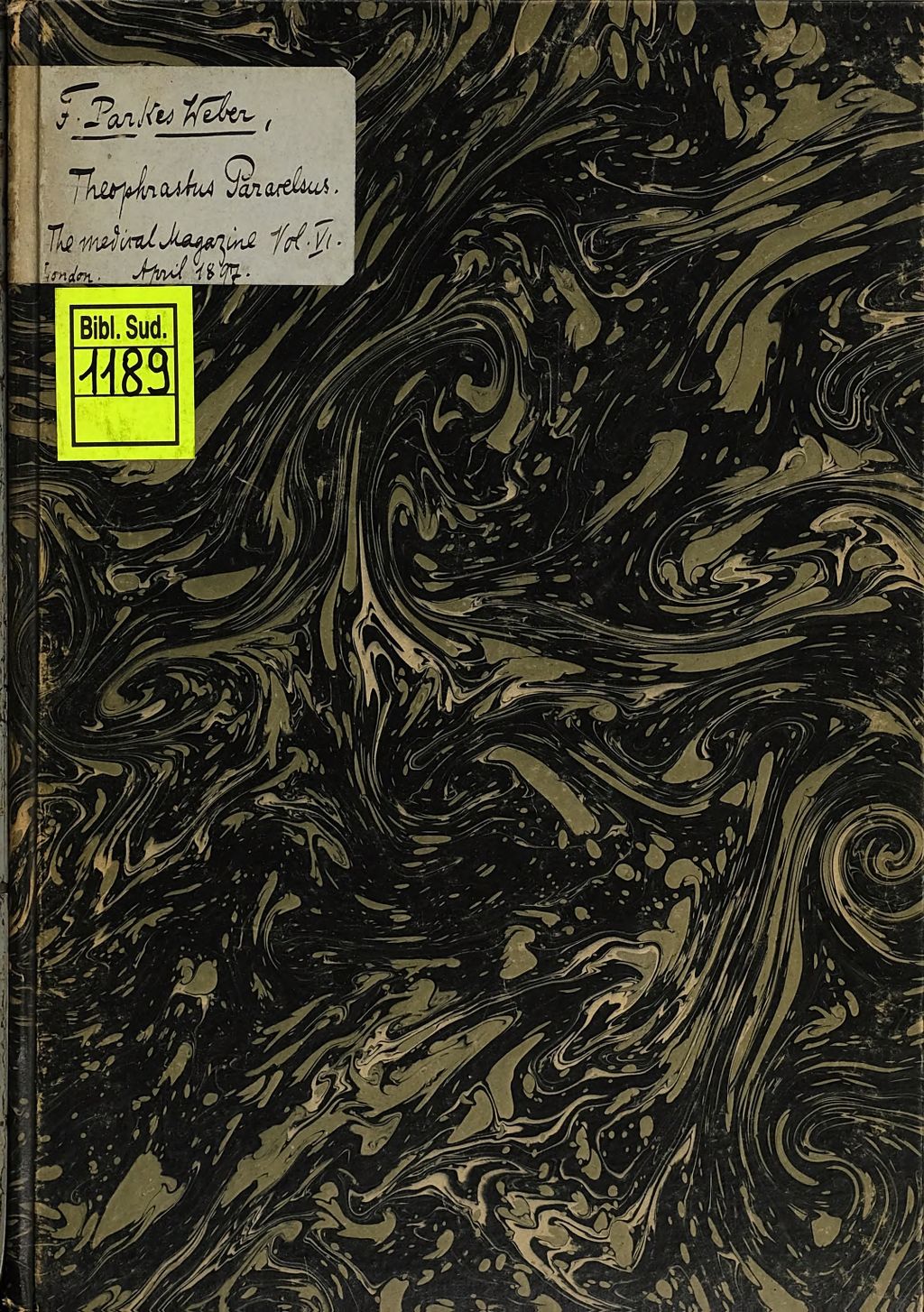 Cover of Theophrastus Paracelsus