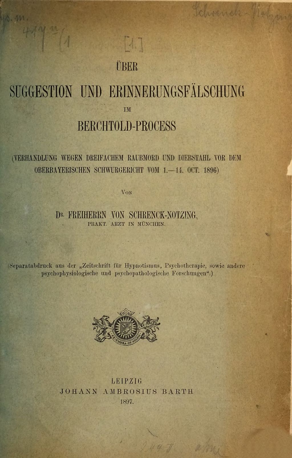 Cover of Kleine Schriften. 1