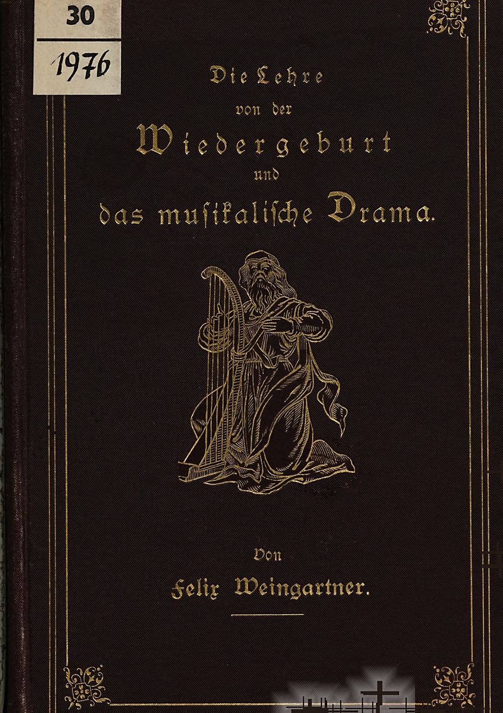 Cover of Die Lehre von der Wiedergeburt und das musikalische Drama