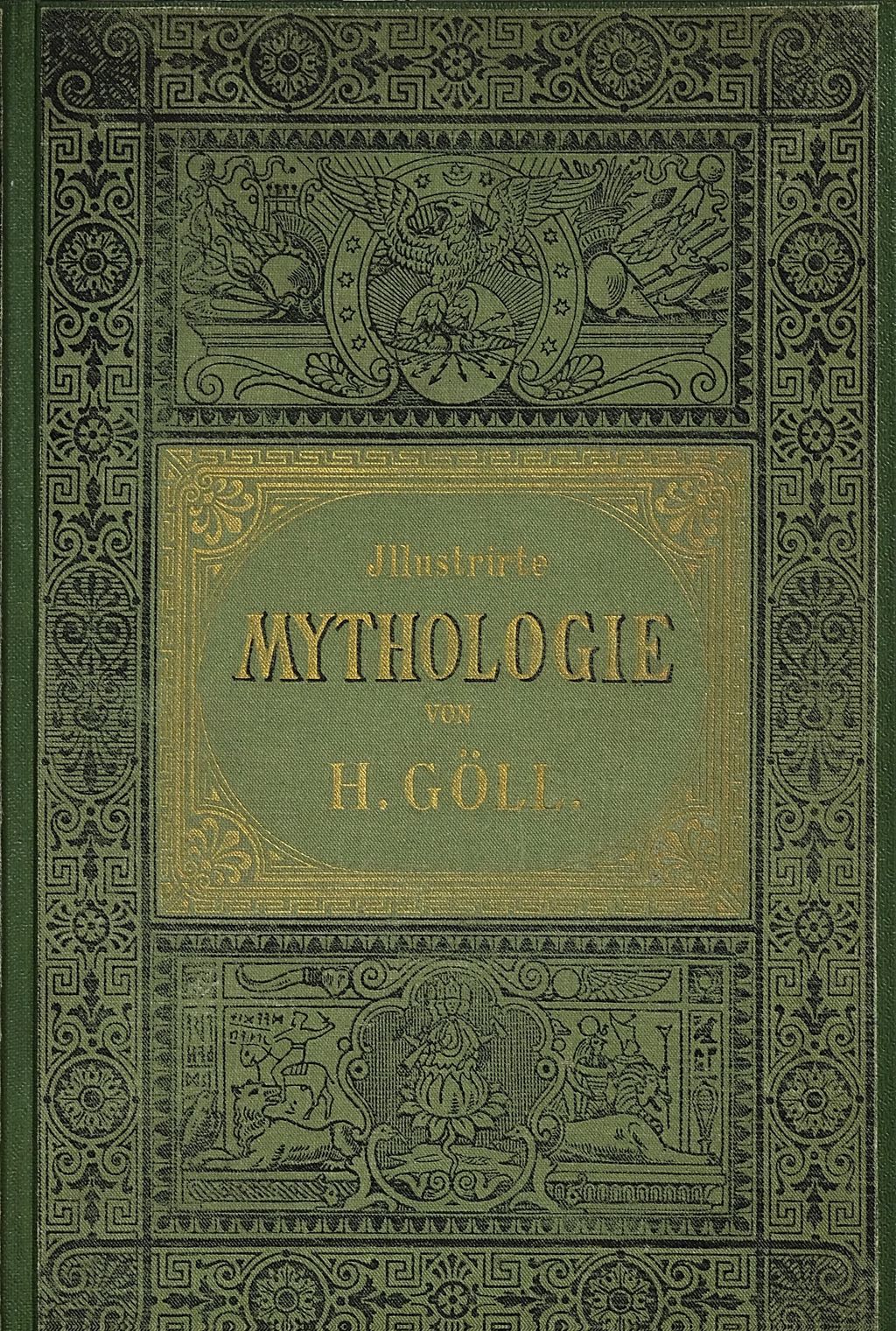 Cover of Illustrirte Mythologie