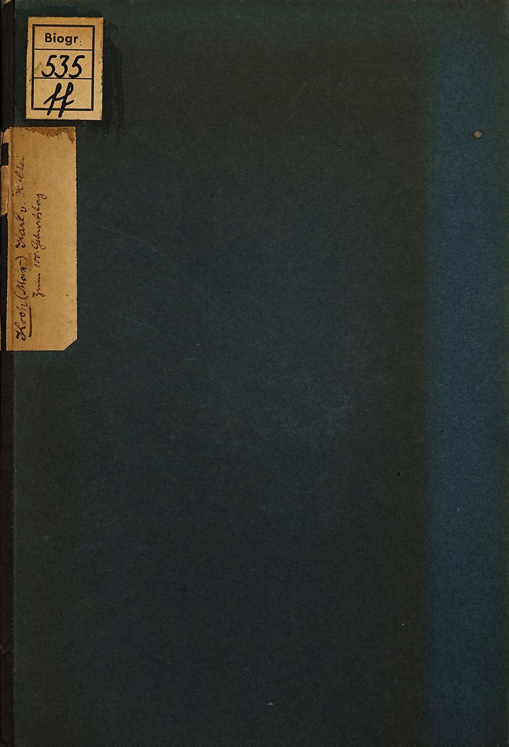 Cover of Karl von Holtei