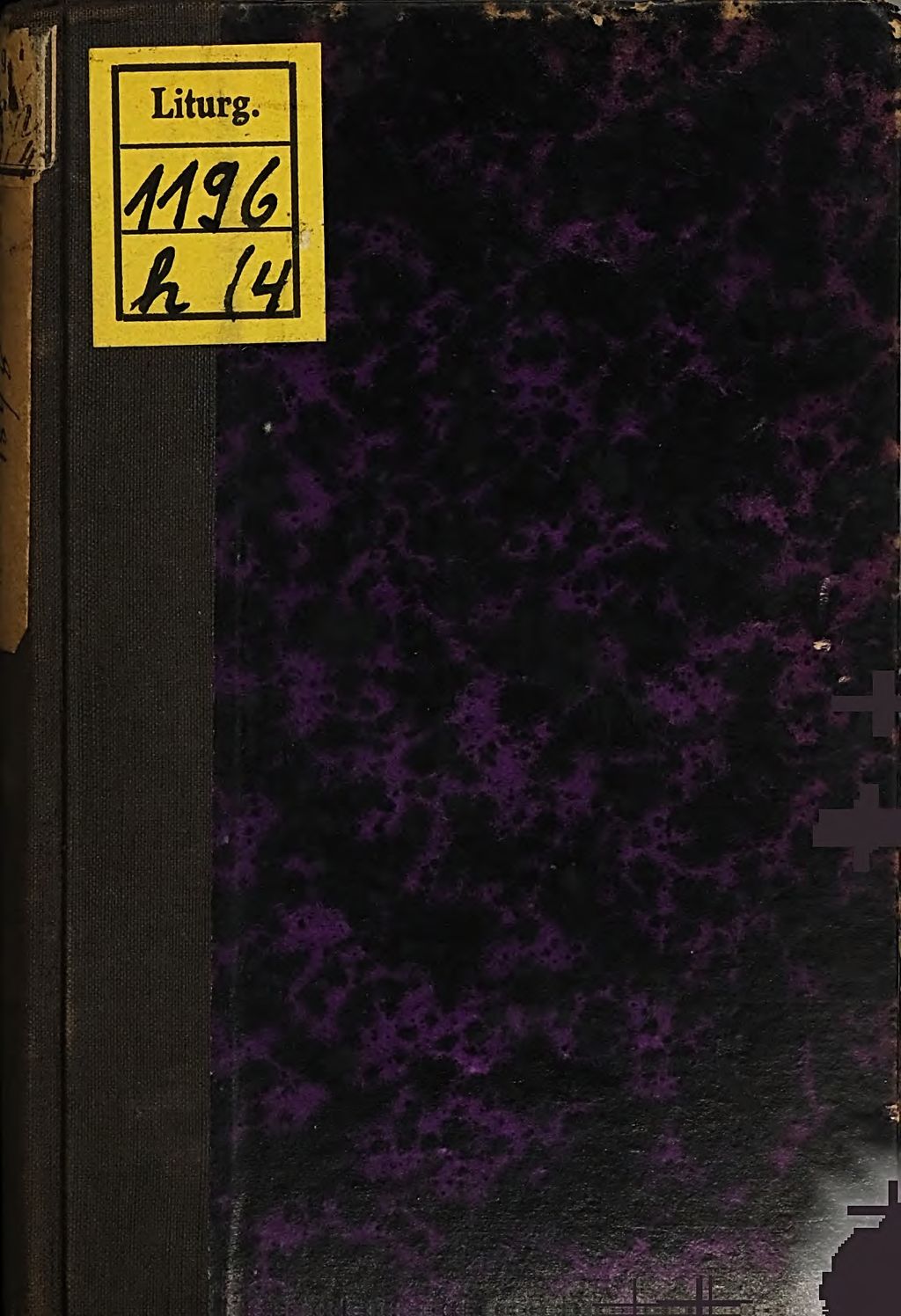 Cover of Rituale parvum continens sacramentorum administrationem, infirmorum curam, benediciones diversas nocnon absoluciones in articulo mortis impertiendas ad sacerdstum curam animarum agentium usum commodiorem ex rituali romano excerptas. 4