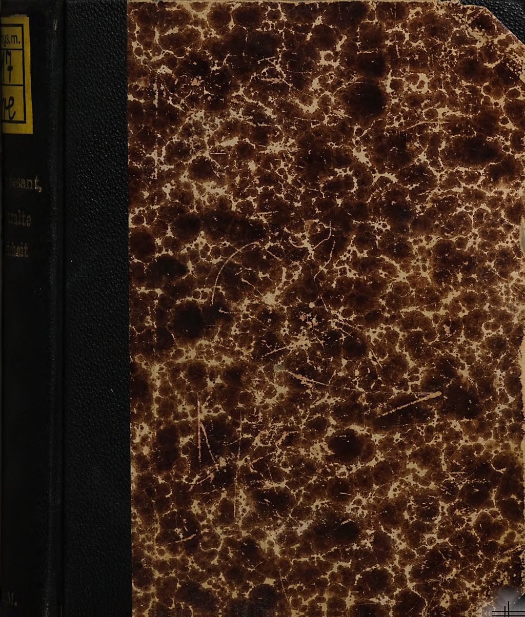 Cover of Die uralte Weisheit