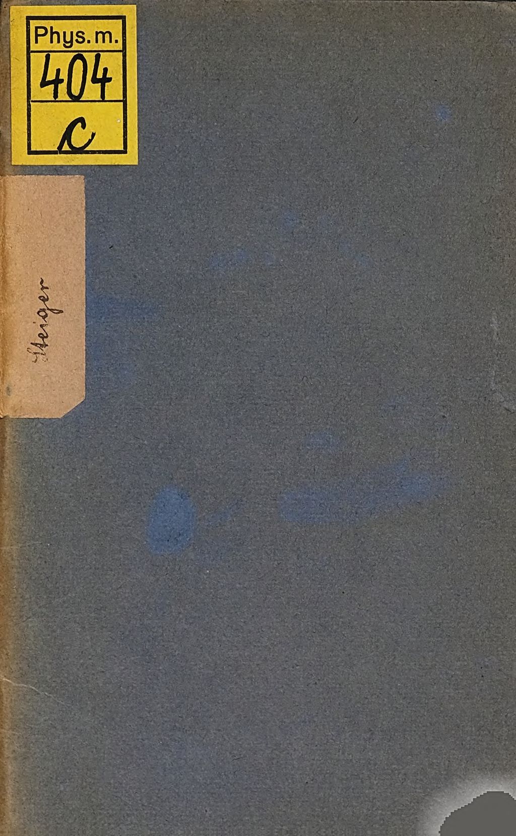 Cover of Über die Sünde der Zauberei