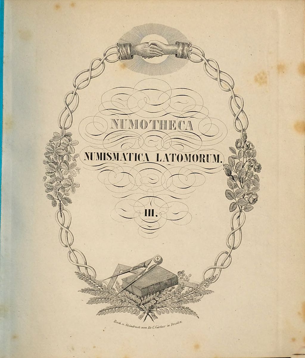 Cover of Numotheca numismatica latomorum. 3