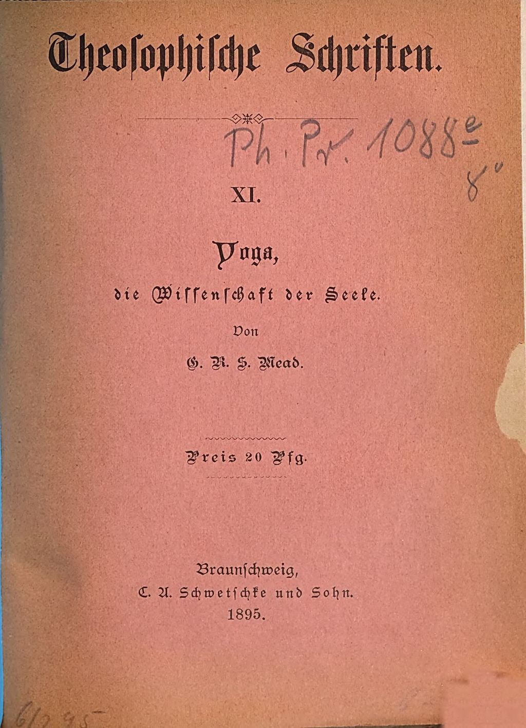 Cover of Yoga , die Wissenschaft der Seele