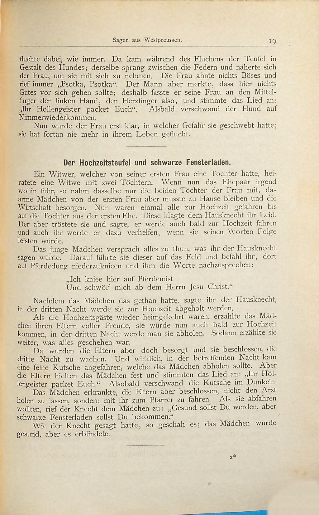 Cover of Sagen aus Westpreussen