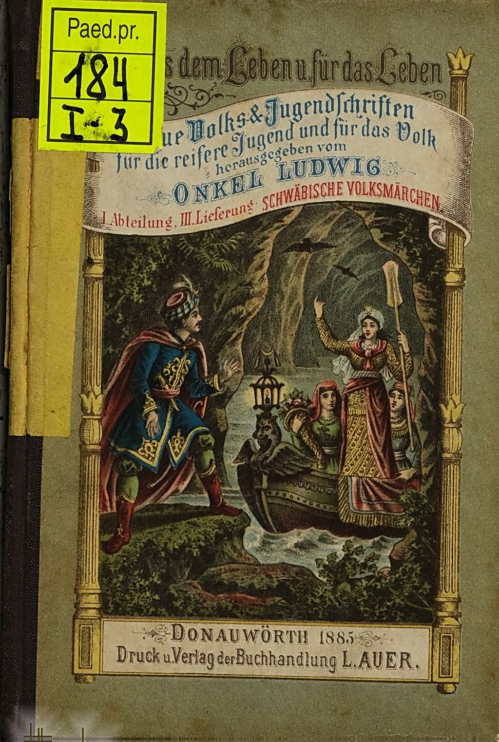 Cover of Schwäbische Volksmärchen