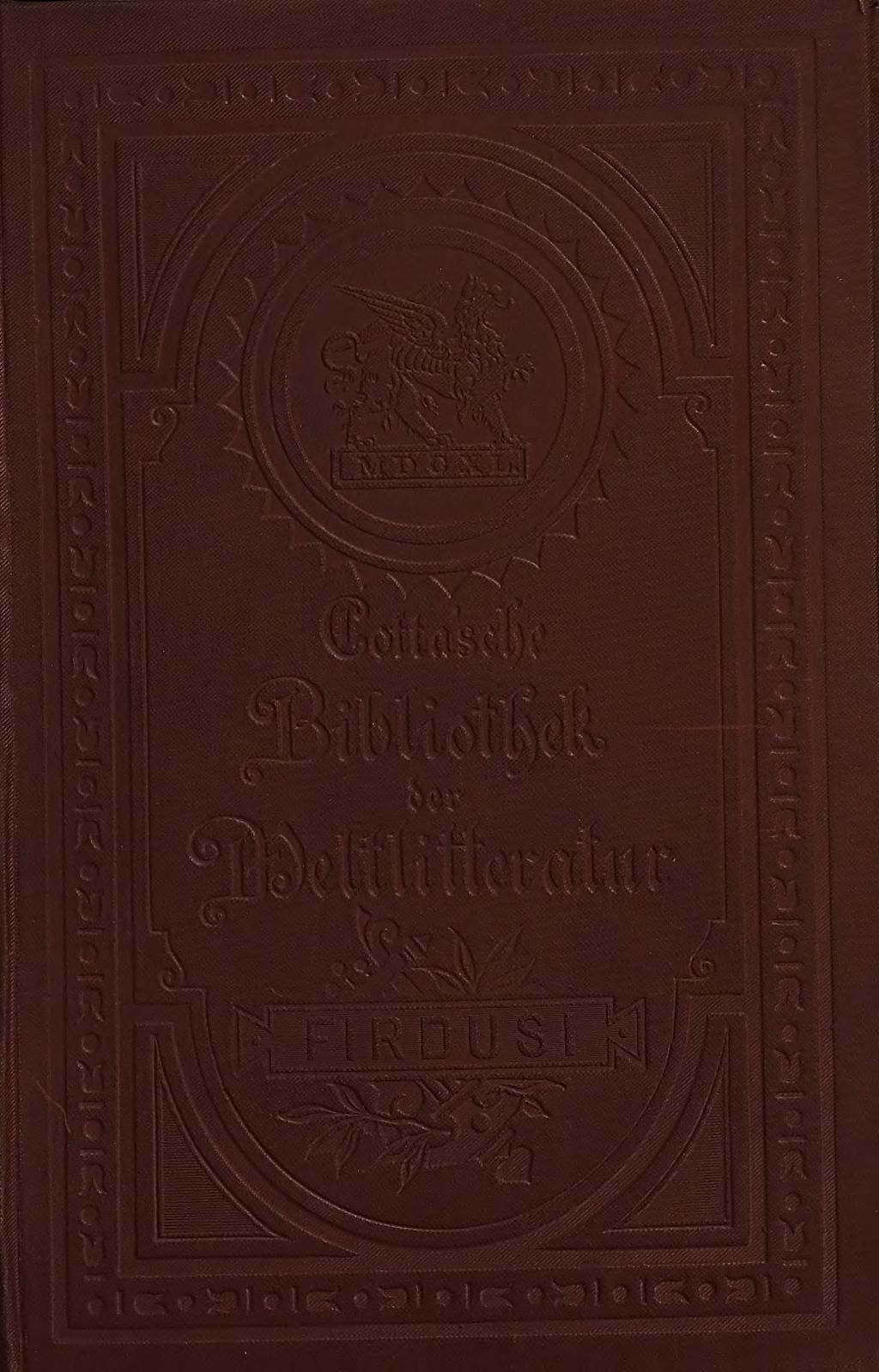 Cover of Heldensagen des Firdusi