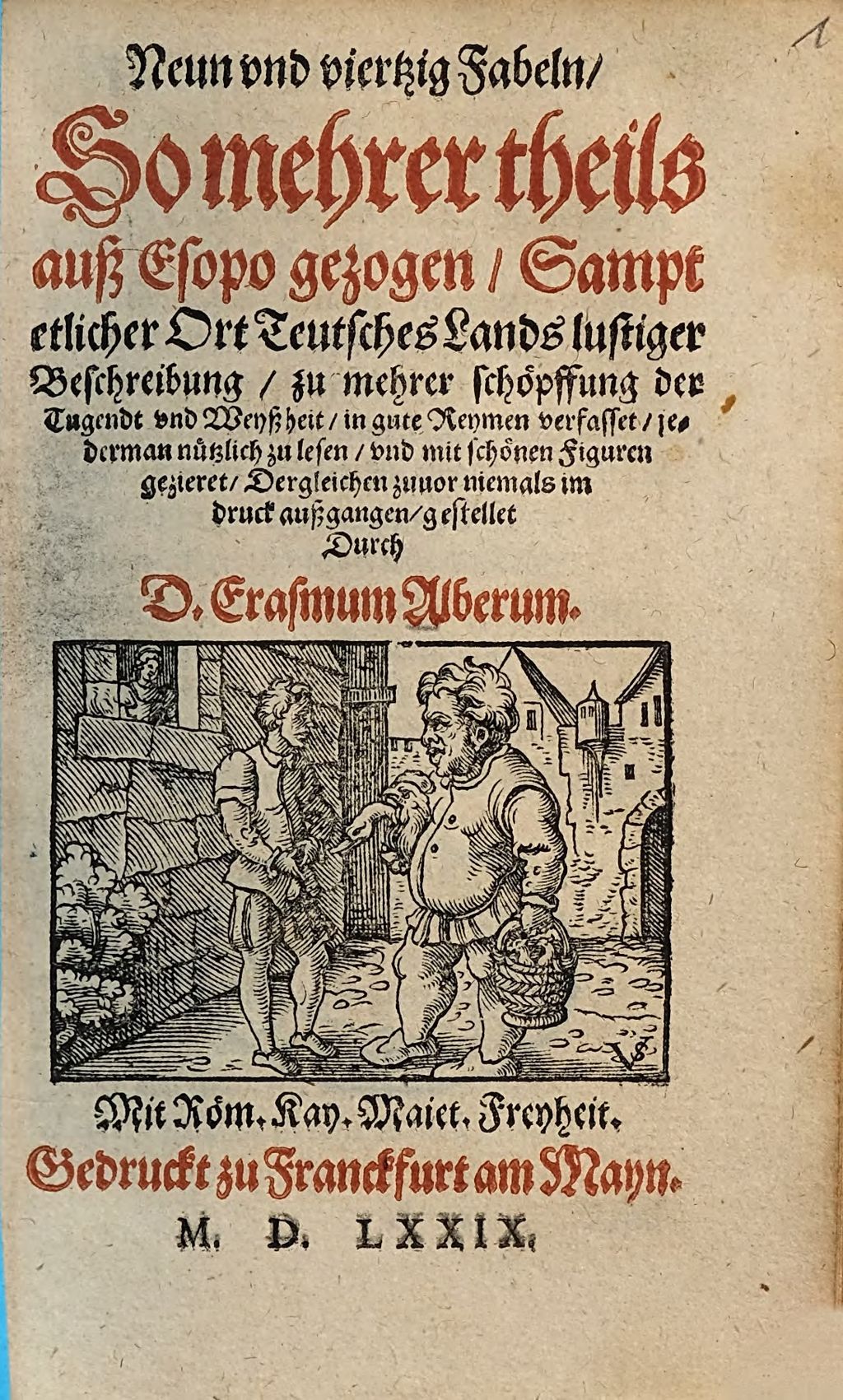 Cover of Neun vnd viertzig Fabeln
