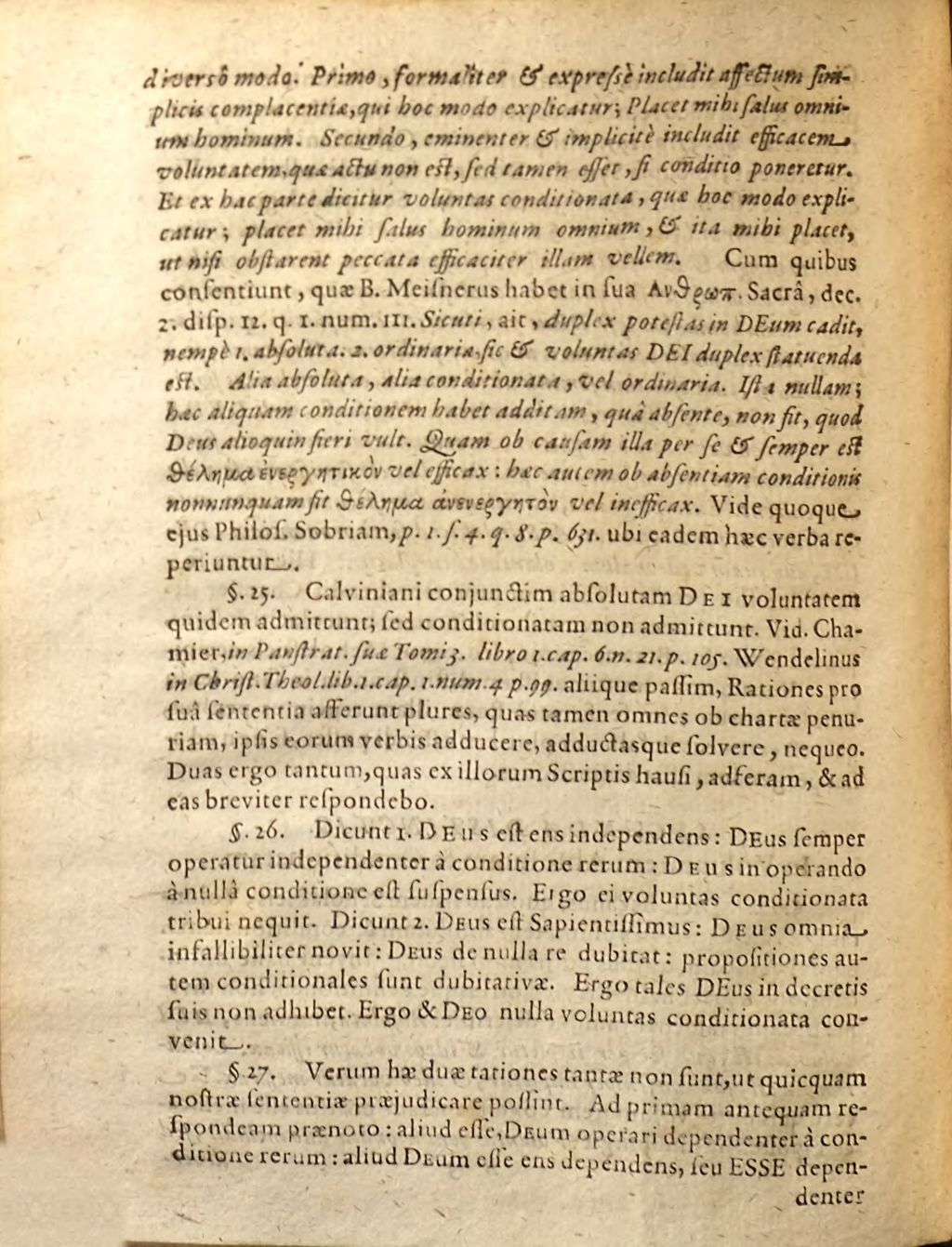 Cover of Disputatio Metaphysica De Quibusdam Distinctionibus Voluntatis Divinae