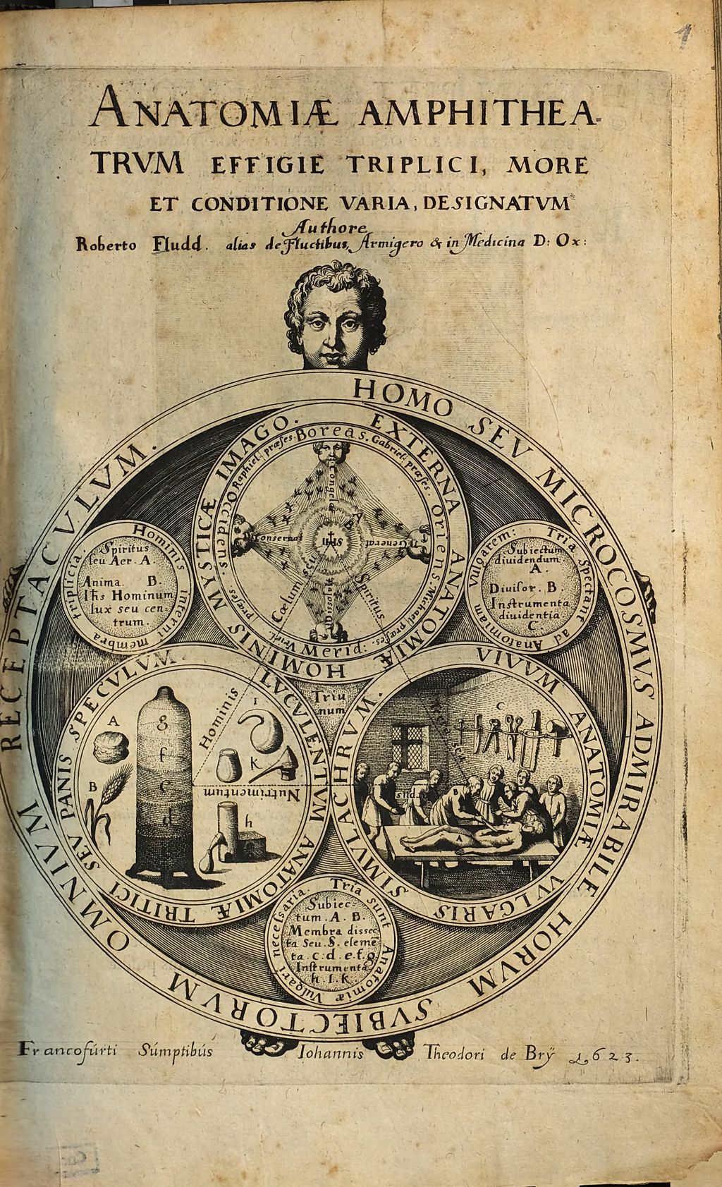 Cover of Sectionis Primae Portio Tertia De Anatomia Triplici