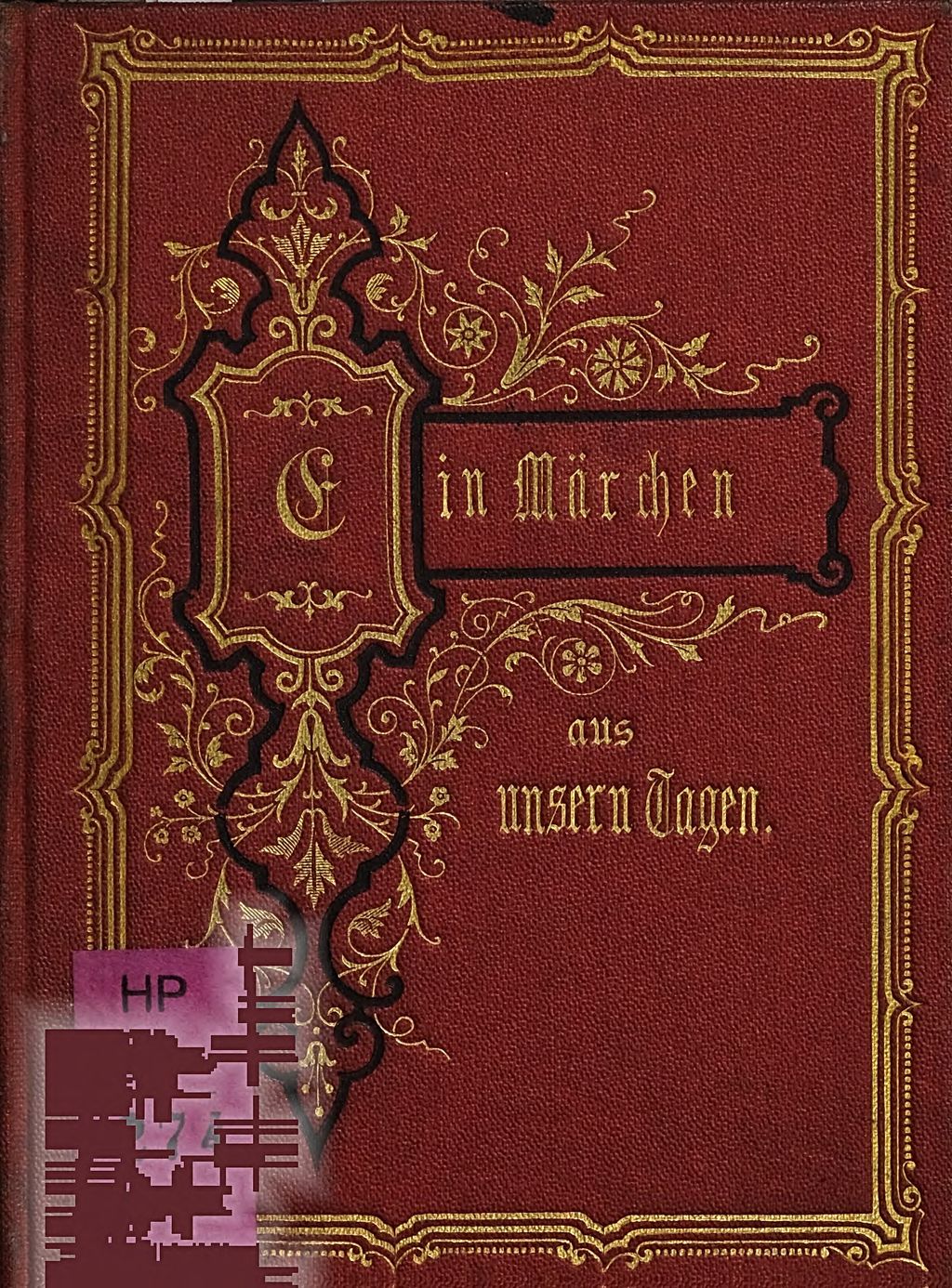 Cover of Ein Märchen aus unsern Tagen