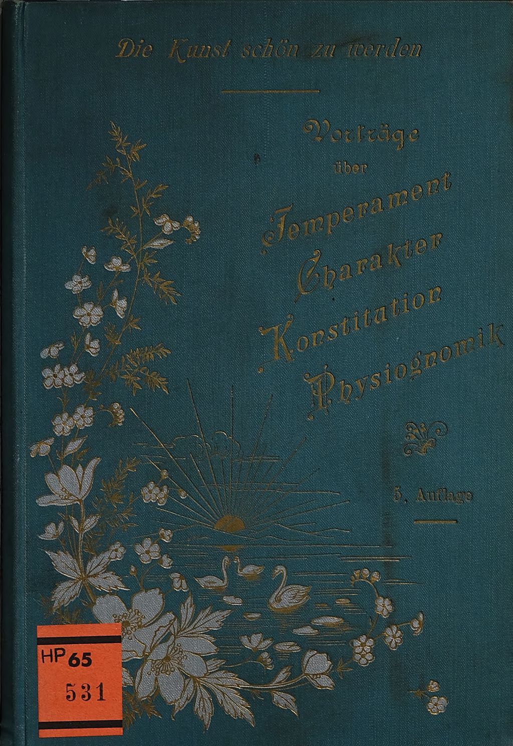 Cover of Die Kunst schön zu werden