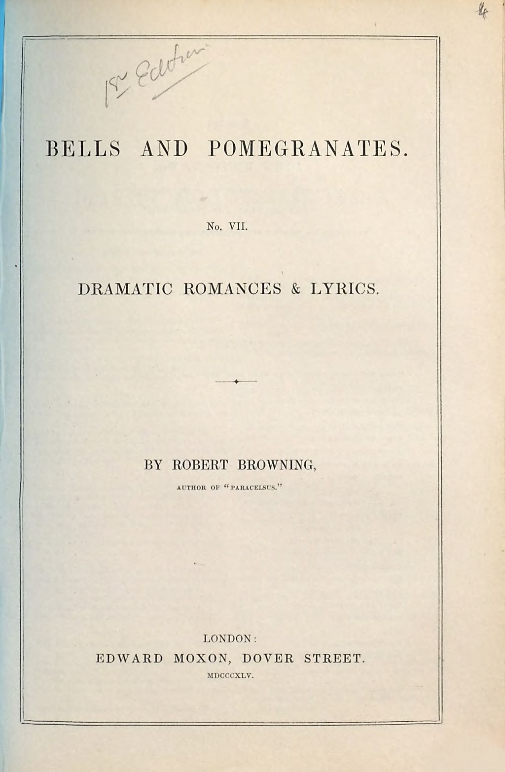 Cover of Bells and pomegranates