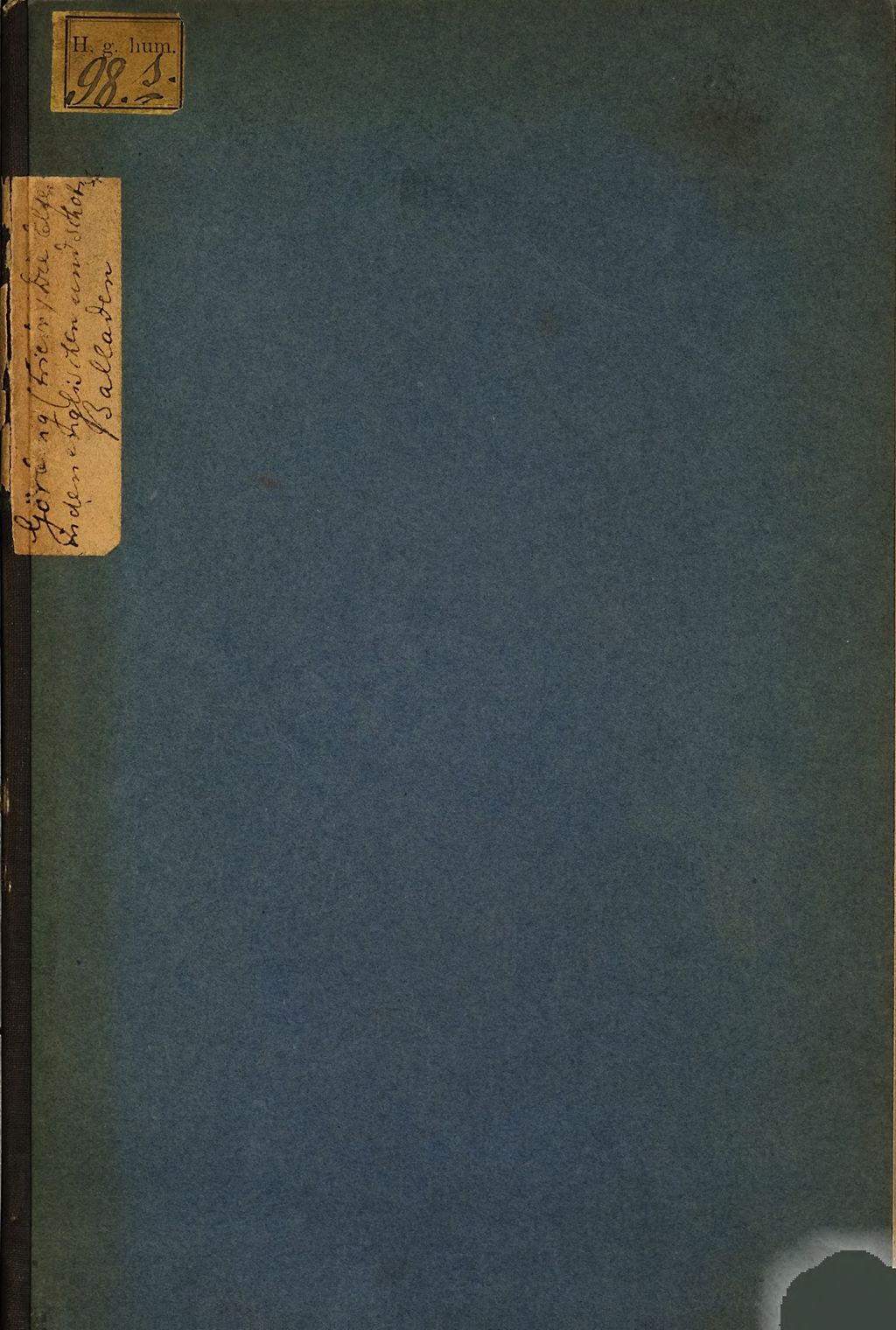 Cover of Die Elfen in den englischen und schottischen Balladen ..