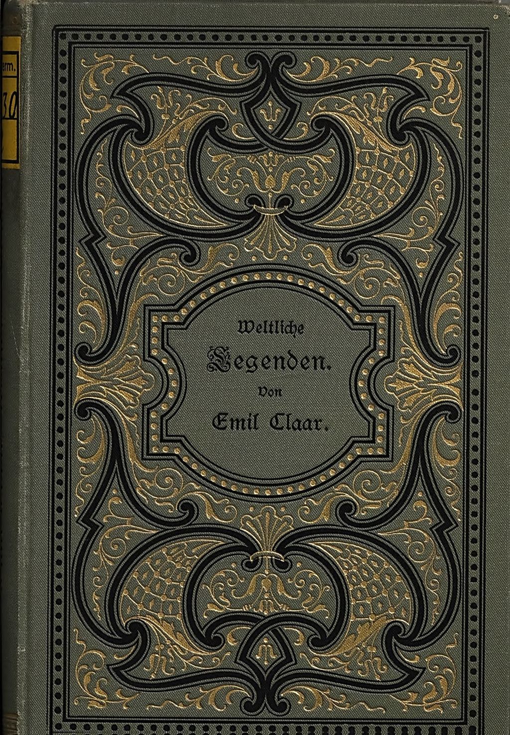 Cover of Weltliche Legenden