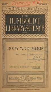 Cover of Body and mind