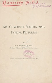 Cover of Are composite photographs typical pictures?