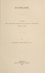 Cover of Scopelism