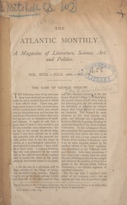 Cover of The case of George Dedlow