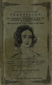 Cover of Coombs's standard phrenology