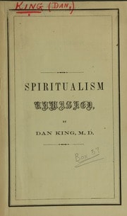 Cover of Spiritualism, an address, to the Bristol County Medical Society