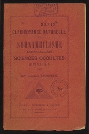 Cover of Clairvoyance naturelle et somnanbulisme dévoilés