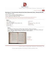 Cover of Beinecke MS 1059, Collection of rhetorical texts on theology, rhetoric, diplomacy, astrology, and literature
