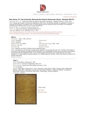 Cover of Beinecke MS 574, De sphaera