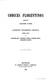 Cover of Catalogus codicum astrologorum graecorum. [I.] Codices florentinos descripsit Alexander Olivieri. Accedunt fragmenta selecta primum edita ab Francisco Boll, Francisco Cumont, Guilelmo Kroll, Alexandro Olivieri