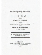 Cover of Rise and Progress of Revolution: A Charge to the Grand Juries of the County Courts of the Fifth Circuit of the State of Pennsylvania, at December Sessions, 1800