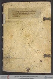 Cover of Liber Scivias by Hildegard von Bingen, Heidelberg copy