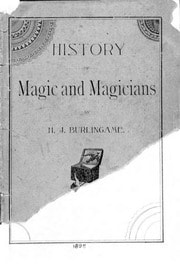 Cover of History of magic and magicians