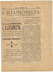 Cover of L'illusionista 4