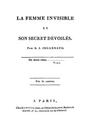 Cover of La Femme Invisible et son secret dévoilés