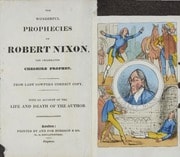 Cover of The wonderful prophecies of Robert Nixon, the celebrated Cheshire prophet