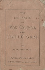 Cover of Chronicles of Mrs. Columbia and Uncle Sam