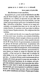 Cover of Lettre du R. P. Cochin au R. P. Boisramé: Sainte-Angèle, le 2 juillet 1884