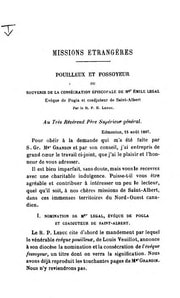 Cover of Pouilleux et fossoyeur ou souvenir de la consécration épiscopale de Mgr Émile Legal, évêque de Pogla et coadjuteur de Saint-Albert