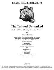 Cover of The Talmud Unmasked