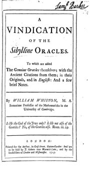 Cover of The Sibylline Oracles Translated From The Best Greek Copies
