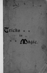 Cover of Tricks In Magic