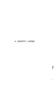 Cover of A Comtist Lover: And Other Stories