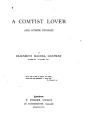Cover of A Comtist Lover: And Other Stories