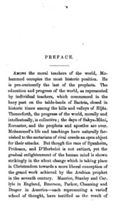 Cover of A Critical Examination of The Life and Teachings of Mohammed