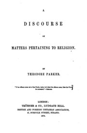 Cover of A Discourse of Matters Pertaining to Religion