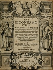 Cover of Aereoplastes theo-sophicus, sive, Eicones mysticae