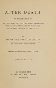 Cover of After death