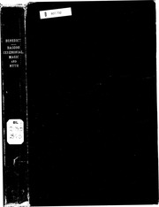 Cover of A Study of Bagobo Ceremonial, Magic and Myth